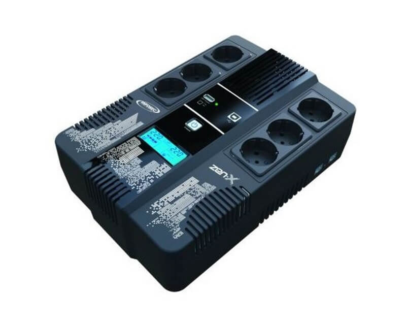 UPS INFOSEC COMMUNICATION Zen-X 600 FR/SCHUKOPretvarači napona