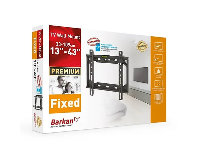 BARKAN E202+.B LCD TV zidni nosač do 39TV nosači