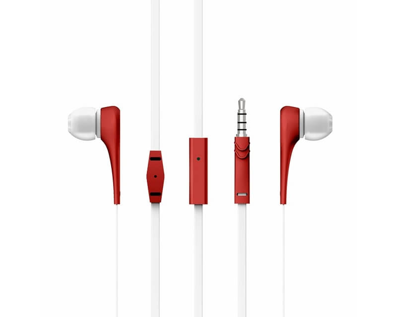 ENERGY SISTEM Energy Style 1+ crvene bubice sa mikrofonomSlušalice