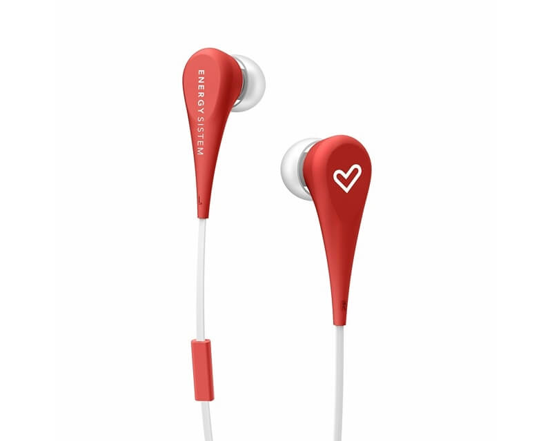 ENERGY SISTEM Energy Style 1+ crvene bubice sa mikrofonomSlušalice