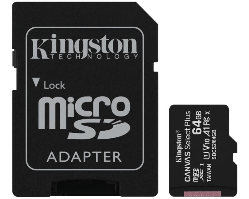 KINGSTON UHS-IU3 microSDXC 64GB adapter