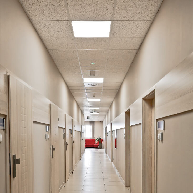 LED panel 43W dnevno svetlo Prosto 600x600Led paneli