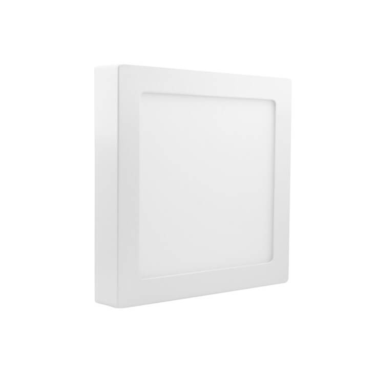 LED panel lampa 6W toplo beli nadgradna kvadratna ProstoLed paneli