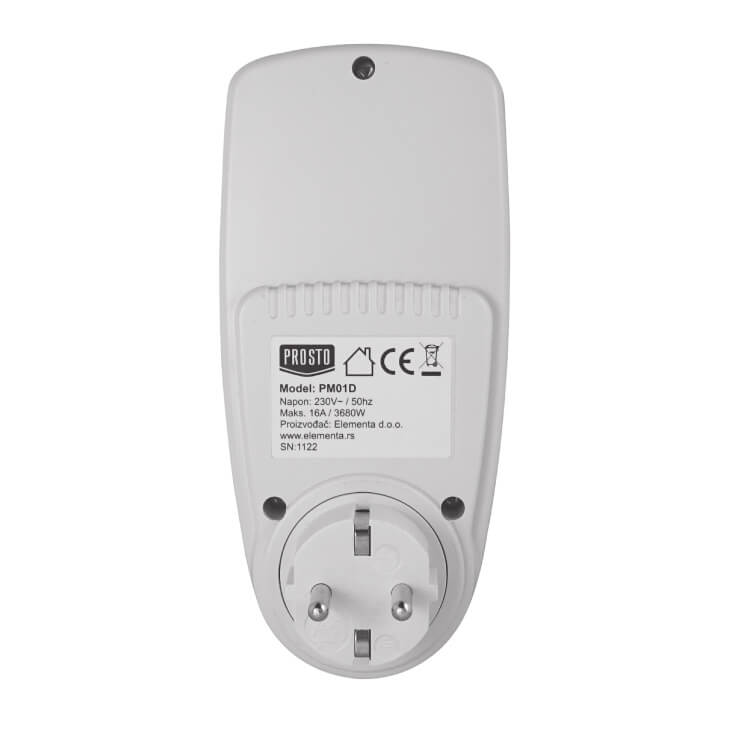 Merač potrošnje struje - Power Metar