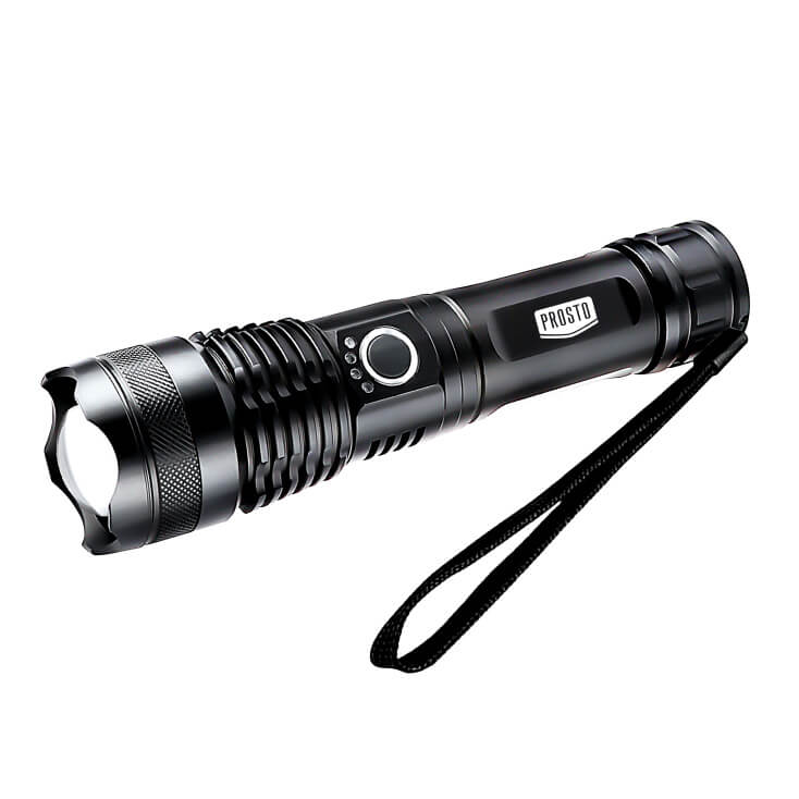 Punjiva LED baterijska lampa 10W LED sa zoomLed lampe na baterije