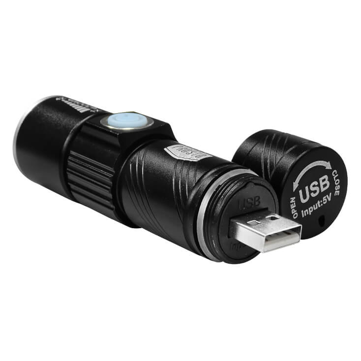 Punjiva LED baterijska lampa sa zoomLed lampe na baterije