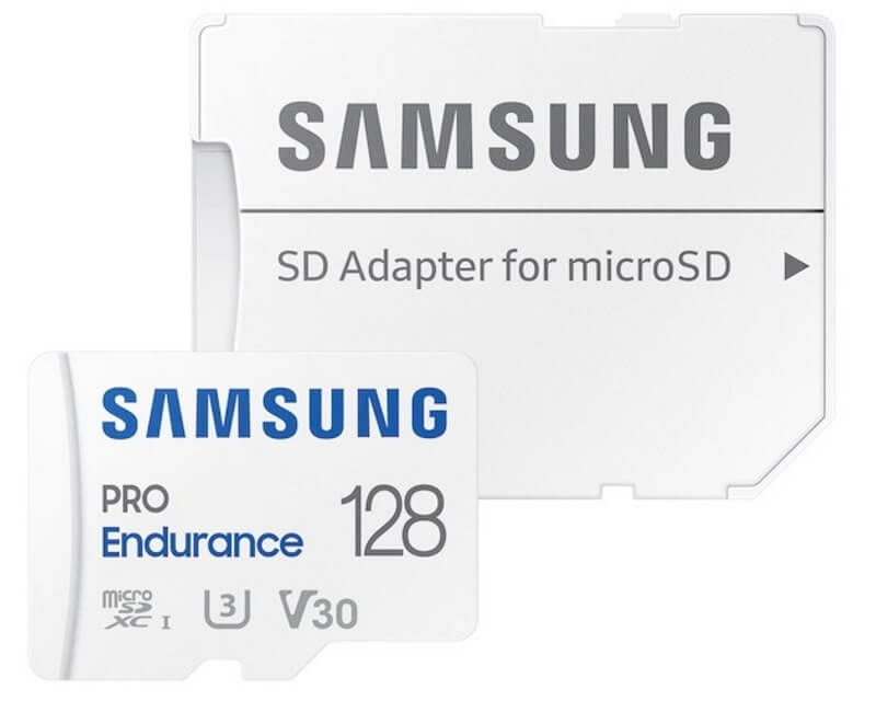 SAMSUNG PRO Endurance MicroSDXC 128GB U3 + SD Adapter MB-MJ128KAHard disk za video nadzor