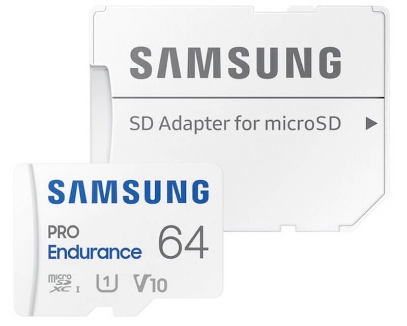 SD kartica SAMSUNG PRO Endurance MicroSDXC 64GB U3 + SD Adapter MB-MJ64KAHard disk za video nadzor