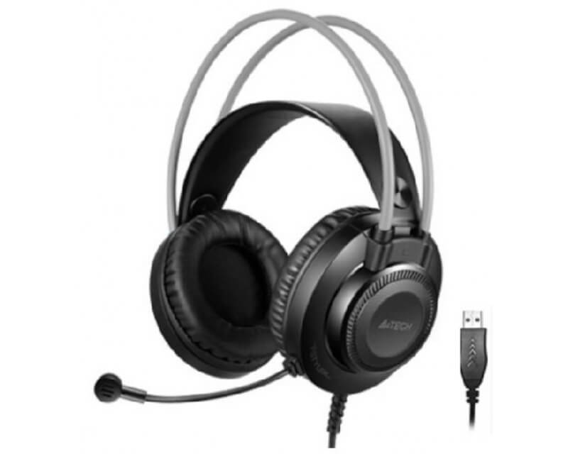 Slušalice sa mikrofonom A4 TECH FH200U FSTYLER crno/siveSlušalice