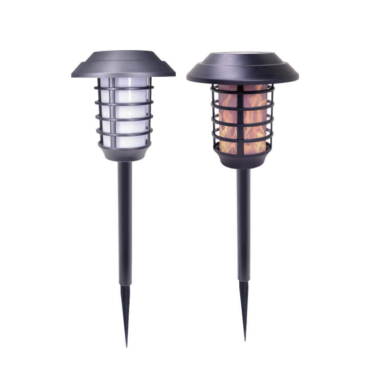 Solarna baštenska lampa efekat plamena - 2 kom.Led spoljna rasveta
