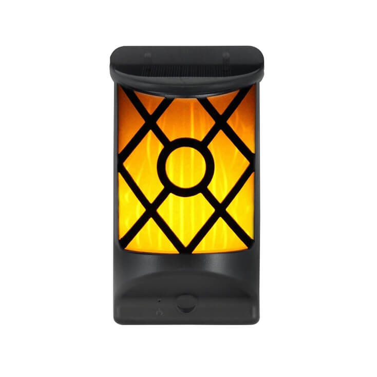 Solarna zidna LED lampa sa efektom plamenaLed spoljna rasveta