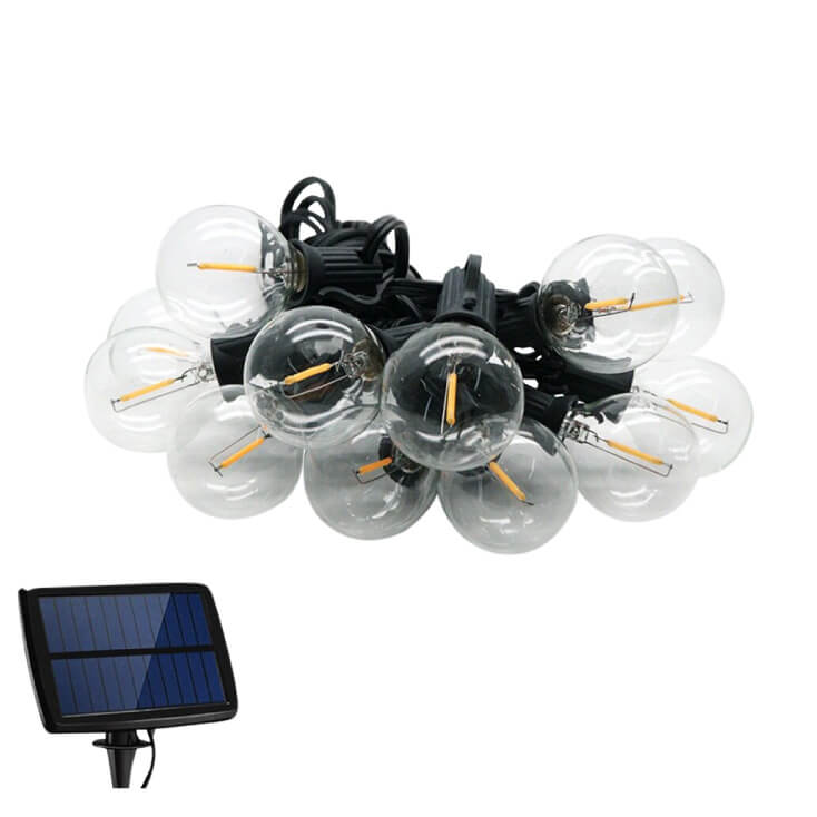 Solarni panel sa 10 sijalica E12, 5.5mLed sijalice