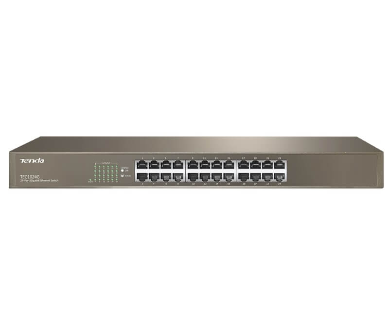TENDA EG1024G 1000M 24-Port Gigabit Ethernet SwitchEthernet svičevi