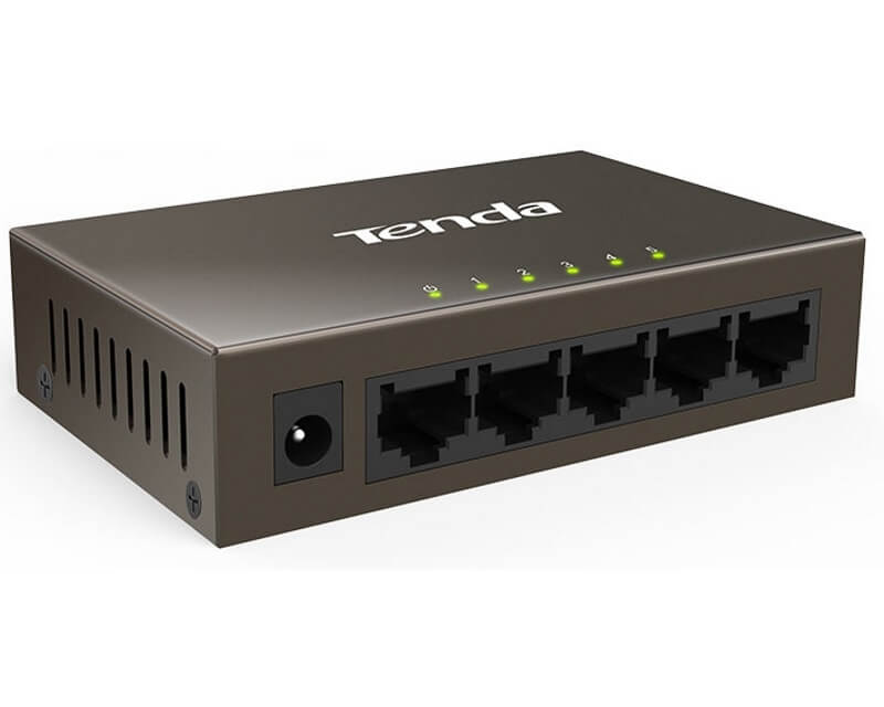 TENDA TEF1005D 5-port Fast Ethernet Desktop SwitchEthernet svičevi