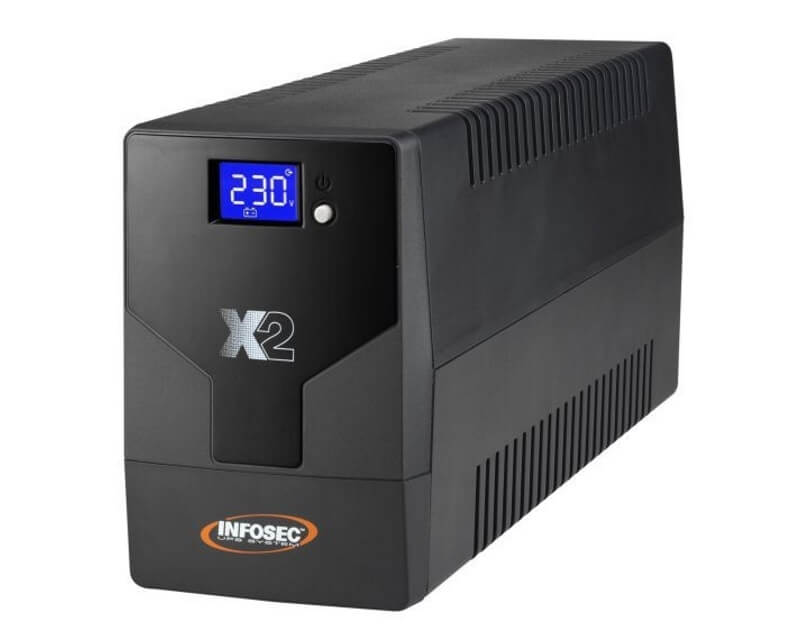 UPS INFOSEC COMMUNICATION X2 LCD TOUCH 1000 IECPretvarači napona