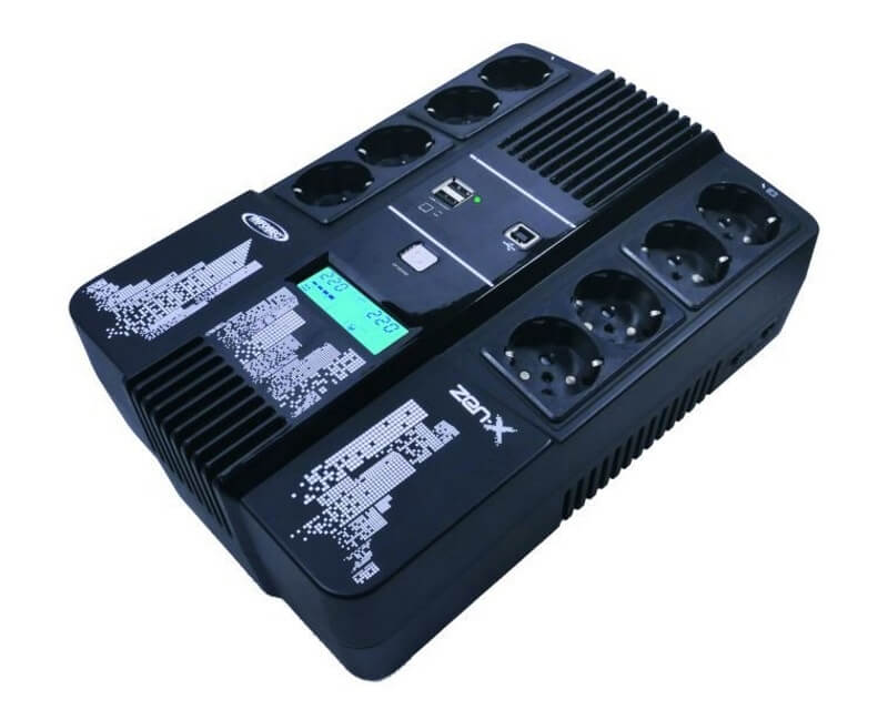 UPS INFOSEC COMMUNICATION Zen-X 1000 FR/SCHUKOPretvarači napona
