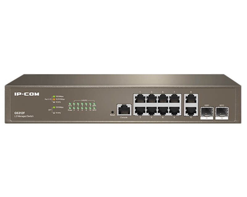 IP-COM G5312F L3 Cloud Managed SwitchEthernet svičevi