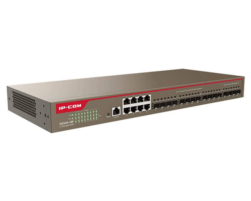 IP-COM G5324-16F L3 Cloud Managed SwitchEthernet svičevi