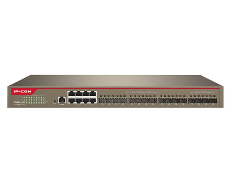 IP-COM G5324-16F L3 Cloud Managed SwitchEthernet svičevi